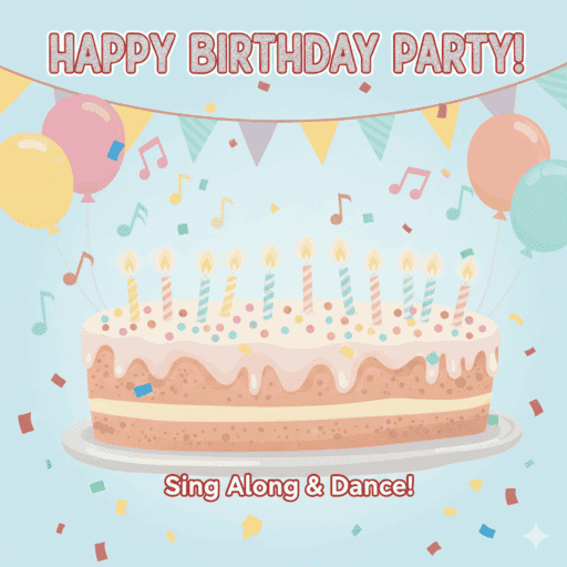 Akash's Birthday Bash Song