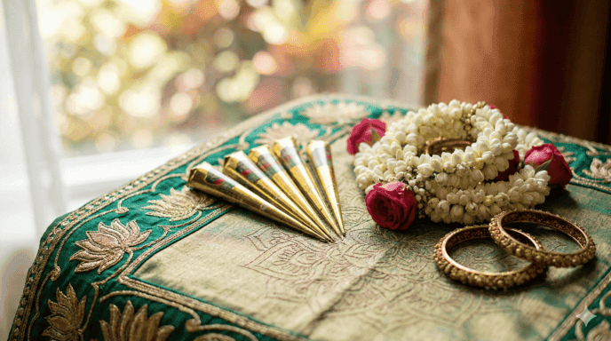 Mehndi background